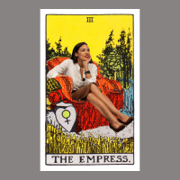 Alexandria Ocasio Cortez Aoc Empress Tarot Card   Hipster Adjustable Cap | Artistshot