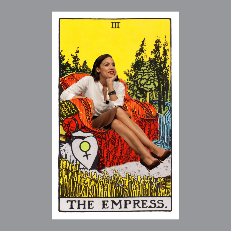 Alexandria Ocasio Cortez Aoc Empress Tarot Card   Hipster Bucket Hat by titchkluth4 | Artistshot