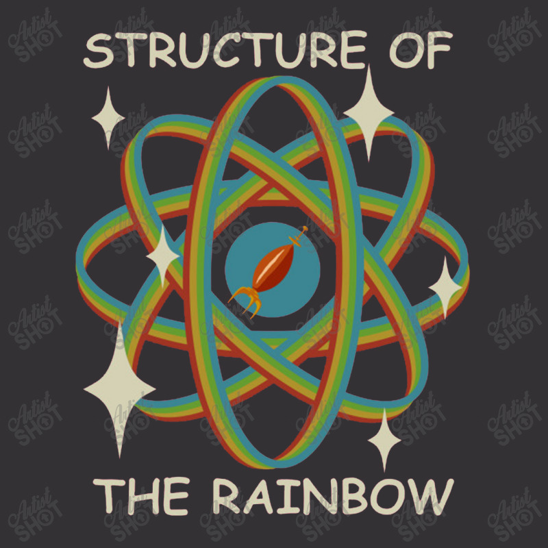 Structure Of The Rainbow   Rainbow Vintage Hoodie And Short Set | Artistshot