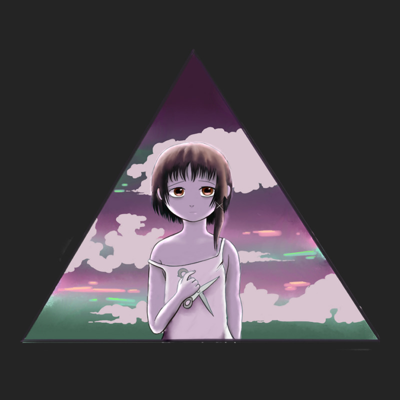 Serial Experiments Lain Fan Art 3/4 Sleeve Shirt by ClaytonPaulToquero | Artistshot