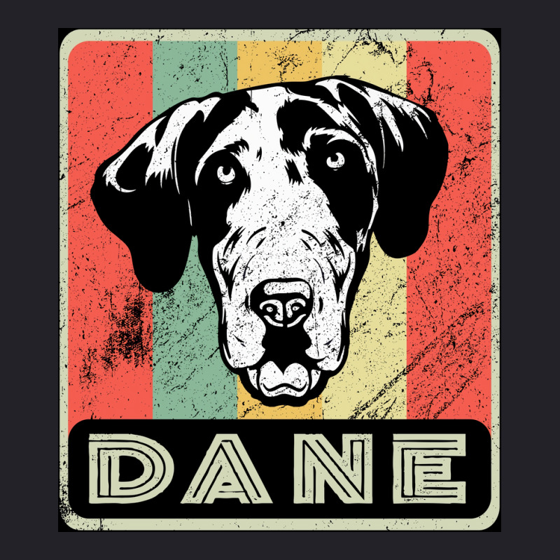 Vintage Dane Dog Gift For Dog Lover Poster Blue Unisex Sherpa-lined Denim Jacket | Artistshot