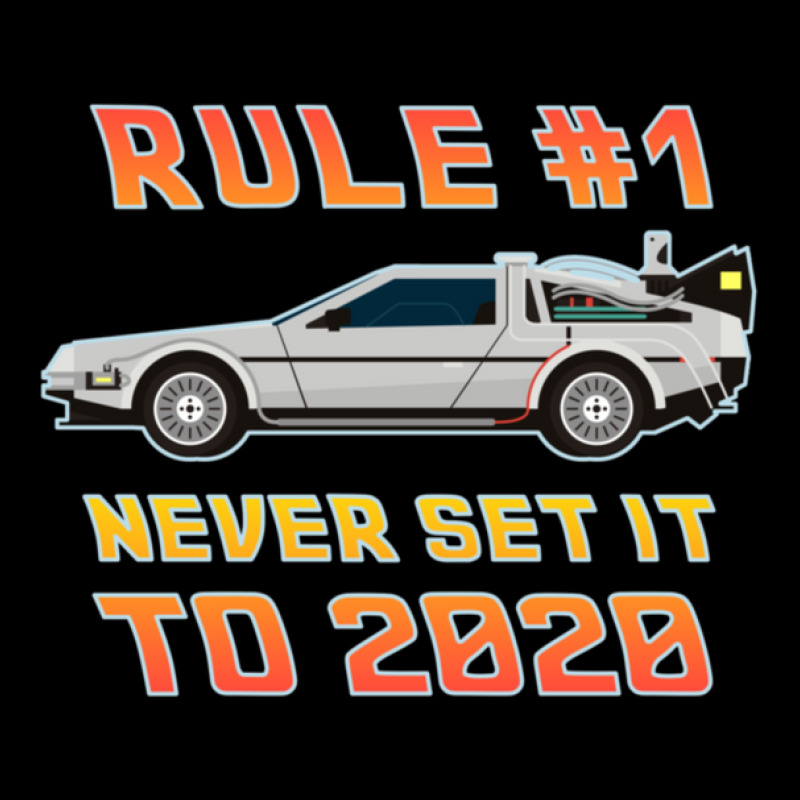 Never Set It To 2020 Time Traveling Car Cropped Hoodie by TannerStagno | Artistshot