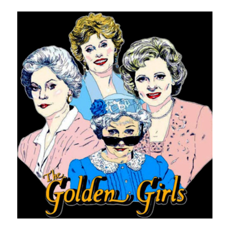 Goldengirls Classic Poster Hippie Travel 3/4 Sleeve Shirt | Artistshot