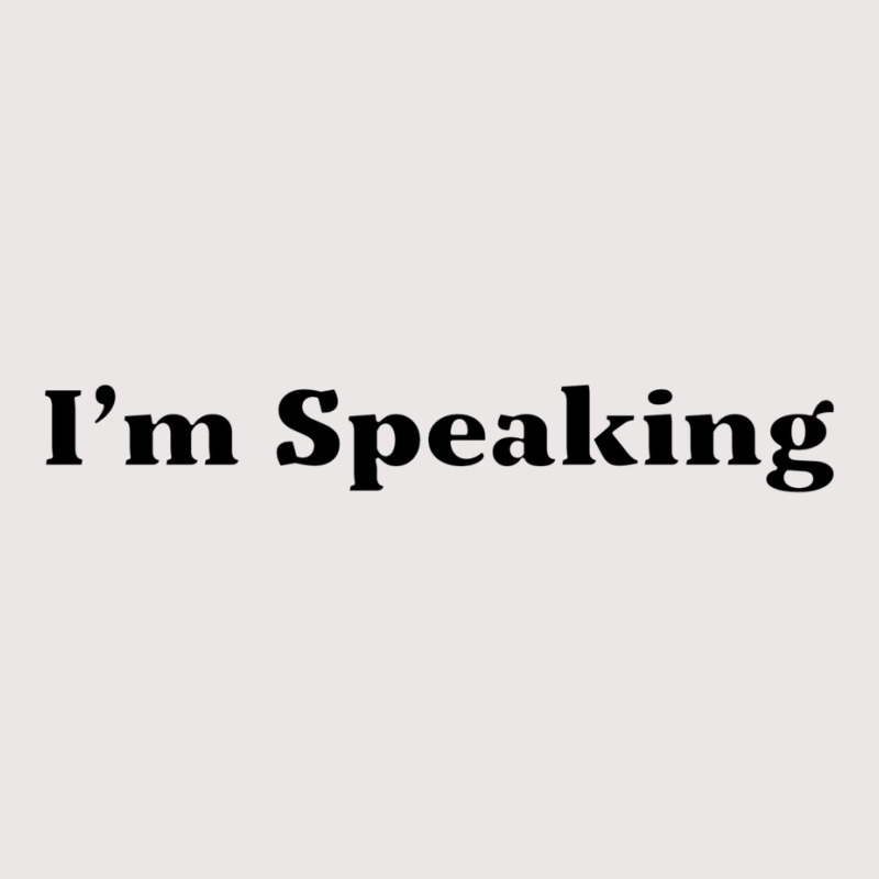 Im Speaking   Blue Pocket T-shirt | Artistshot