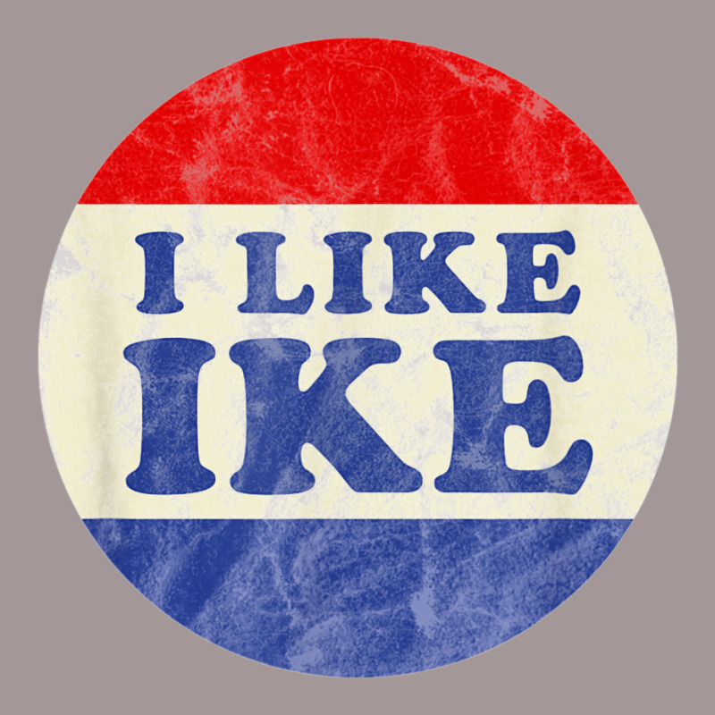 I Like Ike Political Button Vintage Distressed   Green Vintage Short | Artistshot