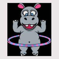 Hula Hoop Dance Hippopotamus Poster Gift Pocket T-shirt | Artistshot