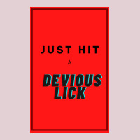 Just Hit A Devious Lick Poster Gift Ladies Fitted T-shirt | Artistshot