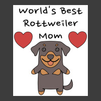 Worldx27s Best Rottweiler Mom Cute Dog Mother Design Poster Trending Men's Polo Shirt | Artistshot