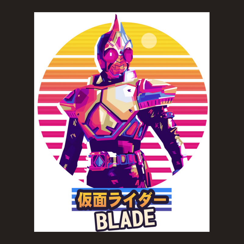 Kamen Rider Blade Sticker Poster Stars Tank Top | Artistshot