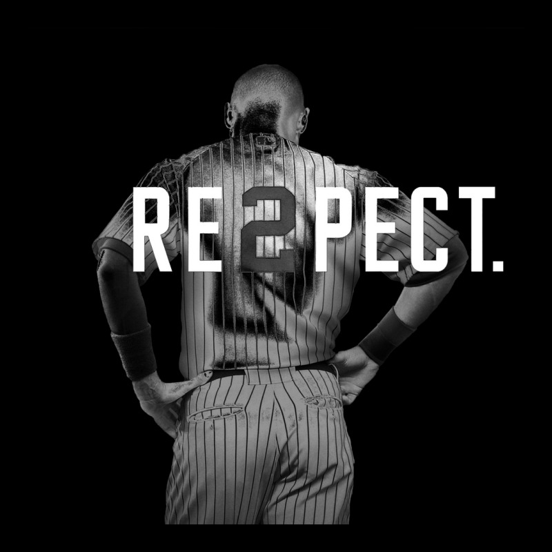 Respect Derek Jeter Re2pect [tw] Portrait Canvas Print. By Artistshot