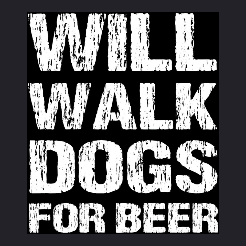 Will Walk Dogs For Beer Funny Male Dog Walker Quote Saying Design For Unisex Sherpa-lined Denim Jacket | Artistshot