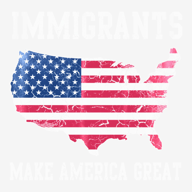 Immigrants Make America Great   Aesthetic Graphic T-shirt | Artistshot