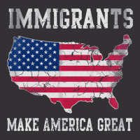 Immigrants Make America Great   Aesthetic Vintage Hoodie And Short Set | Artistshot