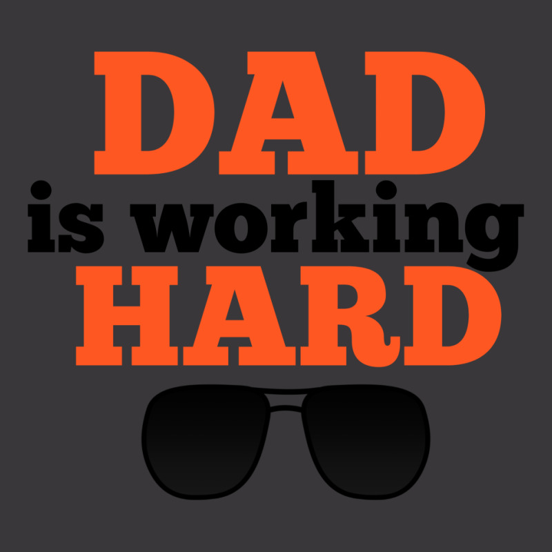 Dad Is Working Hard Ladies Curvy T-Shirt by Jack14 | Artistshot