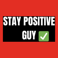 Stay Positiv Poster Nature Graphic T-shirt | Artistshot