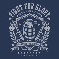 Fight For Glory  Knife And Hand Grenades  Keep Freedom Alive  Badass   Ladies Denim Jacket | Artistshot