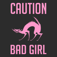 Caution Bad Girl Exclusive T-shirt | Artistshot