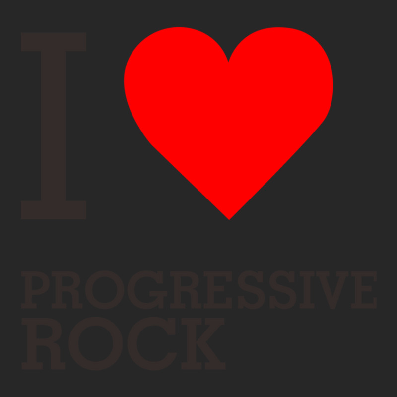 I Love Progressive Rock Men's T-shirt Pajama Set by DannyJones | Artistshot