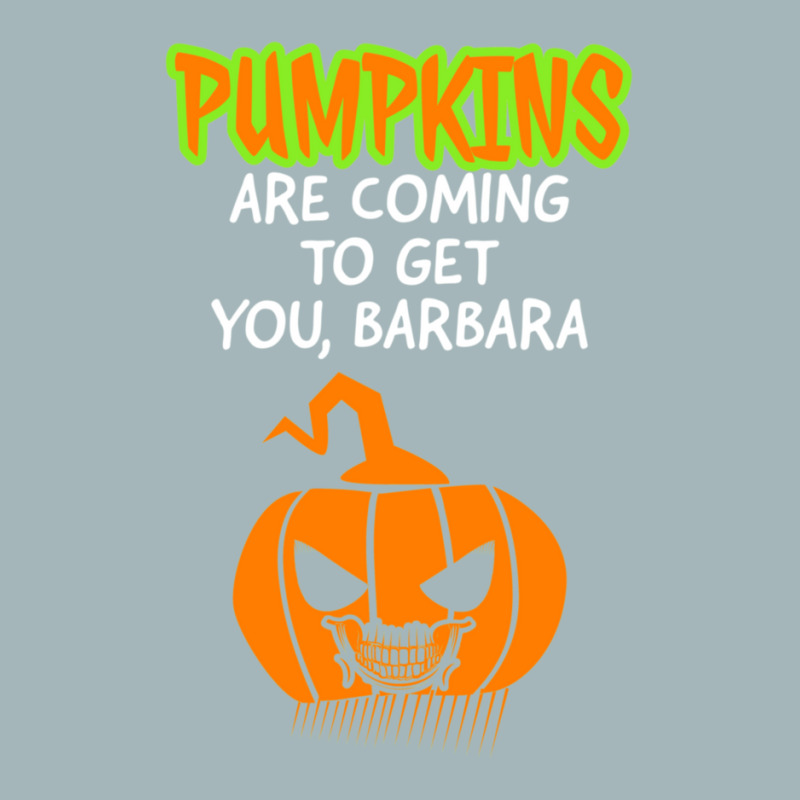 Pumpkins Are Coming To Get You Barbara 1 Unisex Sherpa-lined Denim Jacket | Artistshot