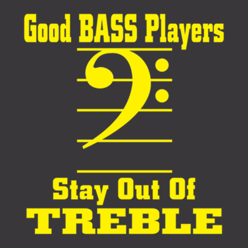 Bass Treble Music T Funky Jokes Ladies Curvy T-Shirt by JohnMcroberts | Artistshot