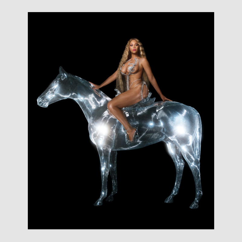 The Renaissance Horse And The Beauty Woman   Aesthetic Album Poster Exclusive T-shirt by bosnjoxhedo | Artistshot