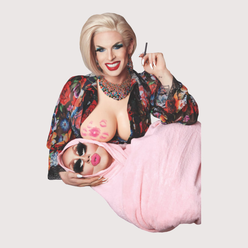 Trixie And Katya Book Unhhhh 1 Pocket T-Shirt by muingalivera | Artistshot