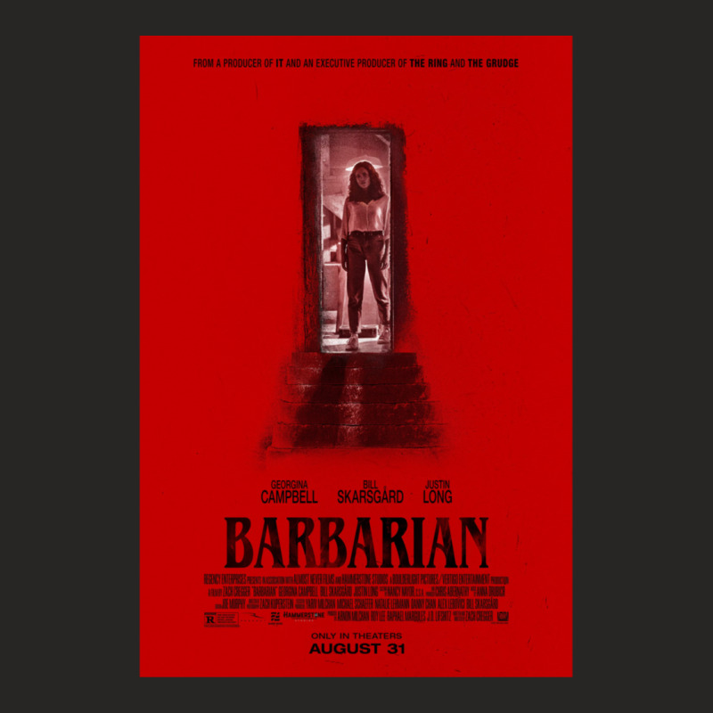 Barbarian Horror Movie 2022 1 Ladies Fitted T-Shirt by MarkDesharnais | Artistshot