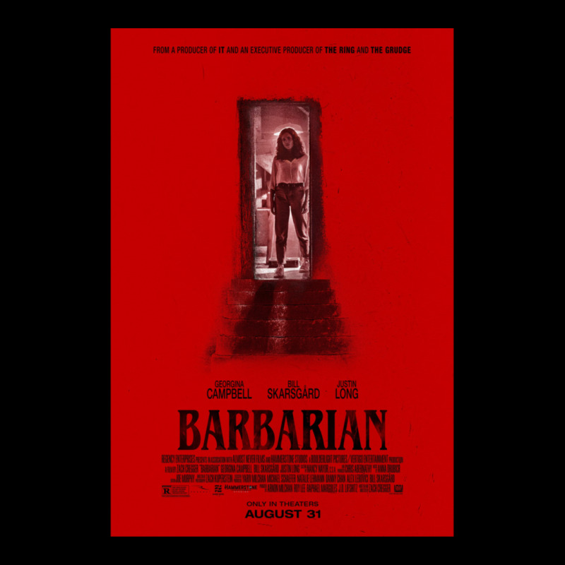 Barbarian Horror Movie 2022 1 Cropped Hoodie by MarkDesharnais | Artistshot