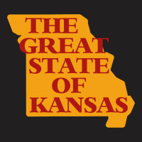 The Great State Of Kansas T-shirt | Artistshot