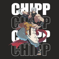 Chipp Zanuff Guilty Gear Strive White Line Guiltygear New Movie Film F Ladies Fitted T-shirt | Artistshot