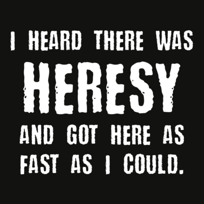 I Heard There Was Heresy Meme Quotes Tabletop Wargaming Nerdy Gaming Scorecard Crop Tee by RonaldLagman | Artistshot