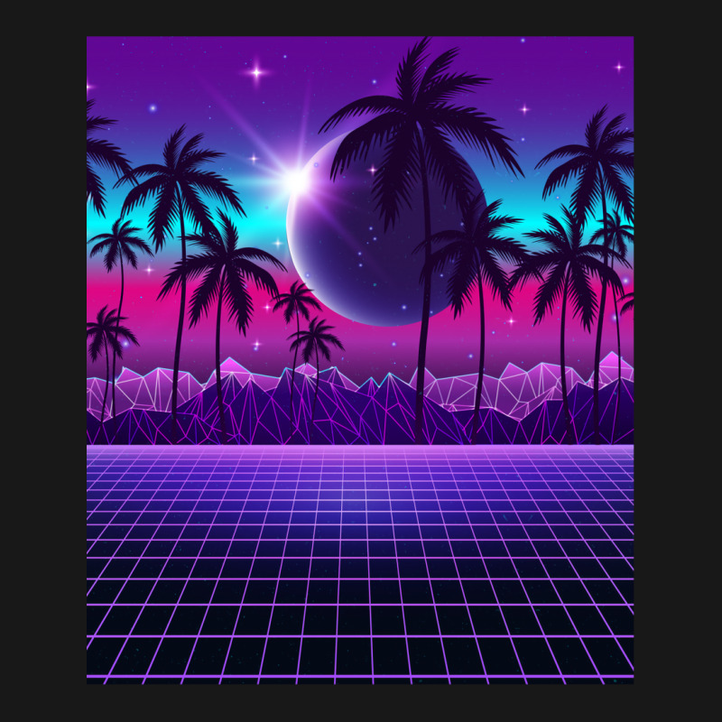 Twilight Retrowave Flannel Shirt by muingalivera | Artistshot