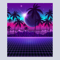 Twilight Retrowave Fleece Short | Artistshot