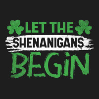 St . Patricks Day Irish Shamrock Let The Shenanigans Begin T Shirt Classic T-shirt | Artistshot