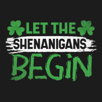 St . Patricks Day Irish Shamrock Let The Shenanigans Begin T Shirt Hoodie & Jogger Set | Artistshot