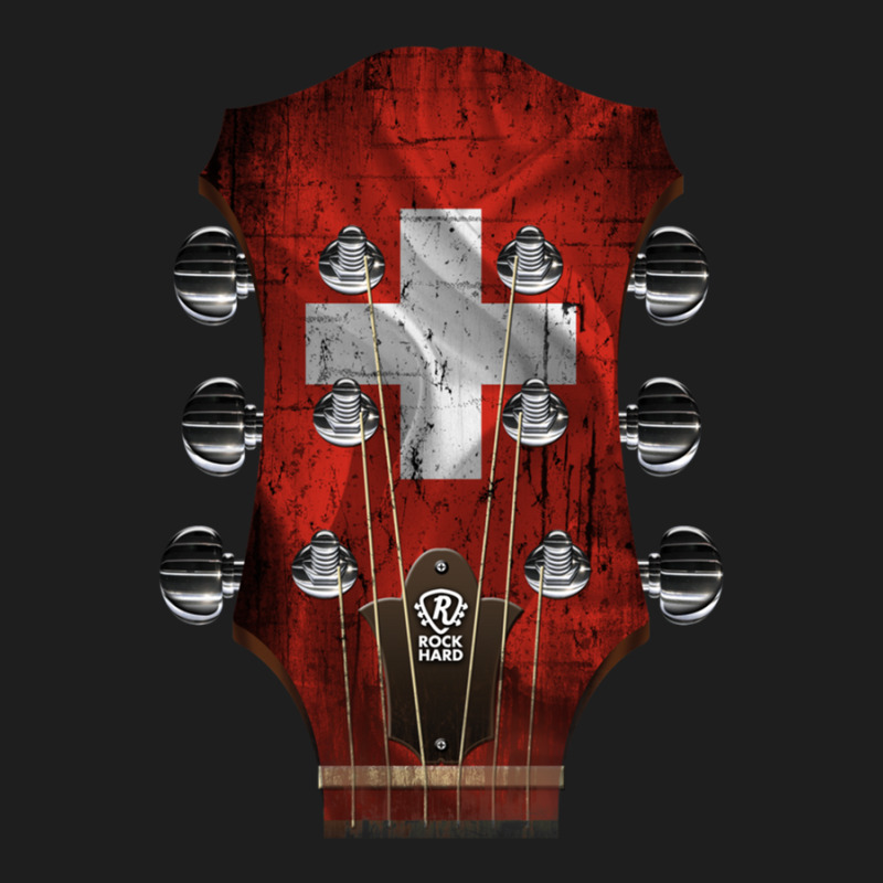 Guitar Headstock Switzerland 1 Classic T-shirt by CharlesZacharias | Artistshot