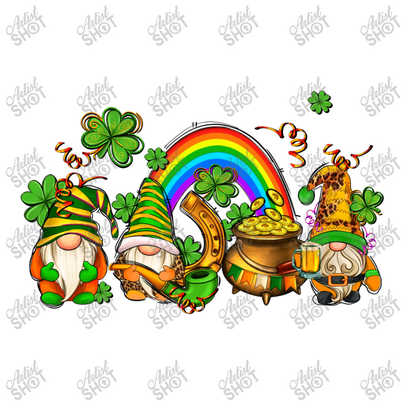 St Patricks Gnomes With Rainbow Stainless Steel Water Bottle | Artistshot