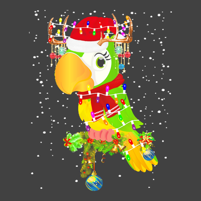 Funny Christmas Gift For Cat Lover T  Shirt Santa Parrot Gorgeous Rein Vintage T-shirt | Artistshot