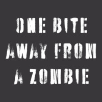 One Bite Away From A Zombie1 Ladies Curvy T-shirt | Artistshot