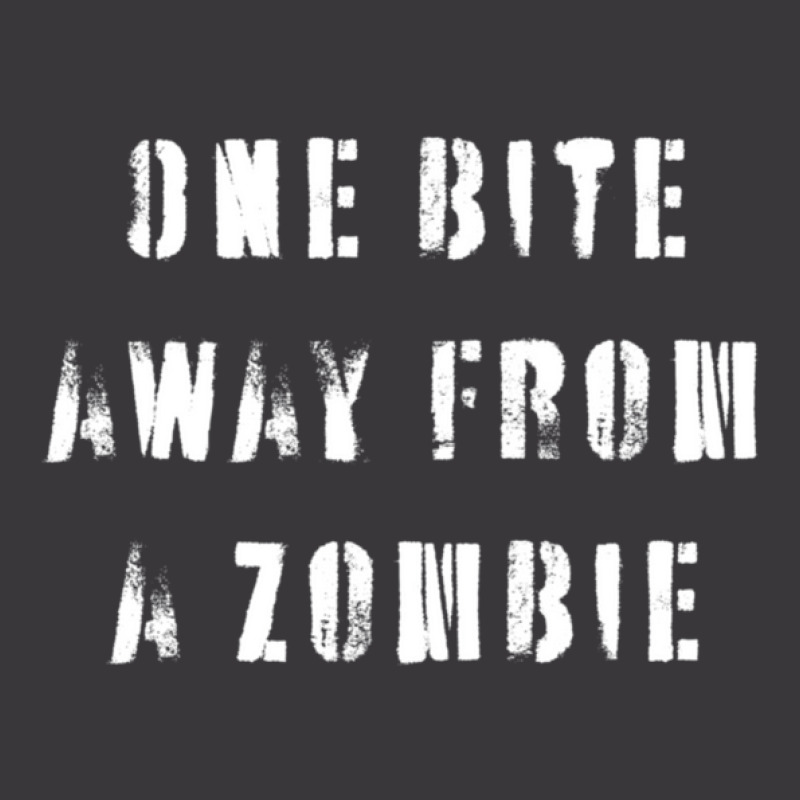 One Bite Away From A Zombie1 Ladies Curvy T-Shirt by KelseyHachler | Artistshot