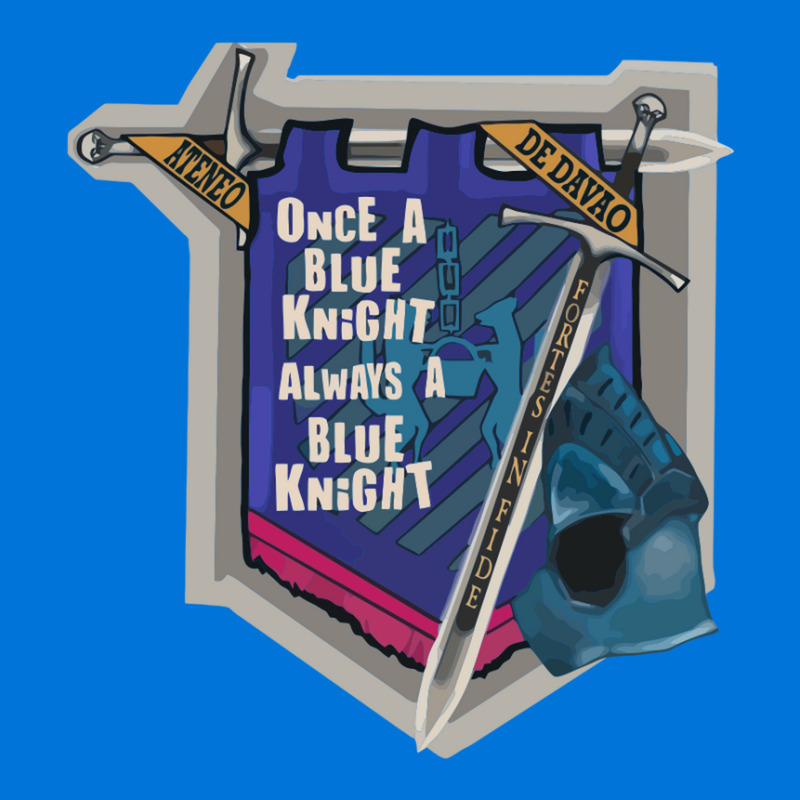 Ateneo De Davao, Once A Blue Knight Souvenir Graphic T-shirt by nuzum | Artistshot