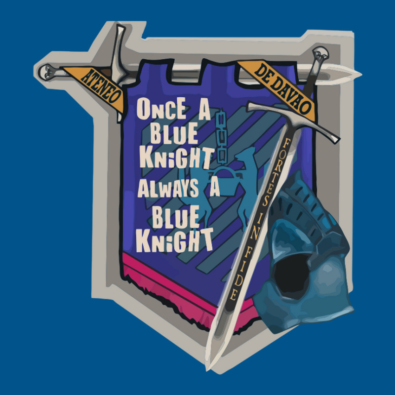 Ateneo De Davao, Once A Blue Knight Souvenir Classic T-shirt by nuzum | Artistshot