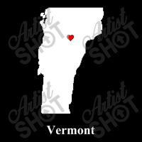 Vermont Love Map V-neck Tee | Artistshot