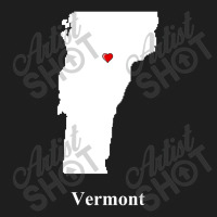 Vermont Love Map Classic T-shirt | Artistshot