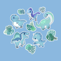 Blue Dinosaurs Youth Tee | Artistshot