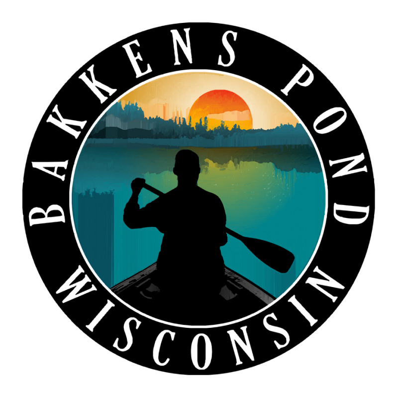 Bakkens Pond Lake Wisconsin T  Shirt Bakkens Pond Wisconsin Canoeing T Crewneck Sweatshirt | Artistshot