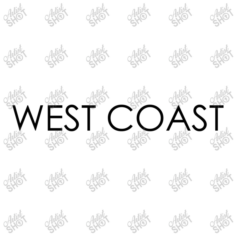 West Coast V-neck Tee | Artistshot