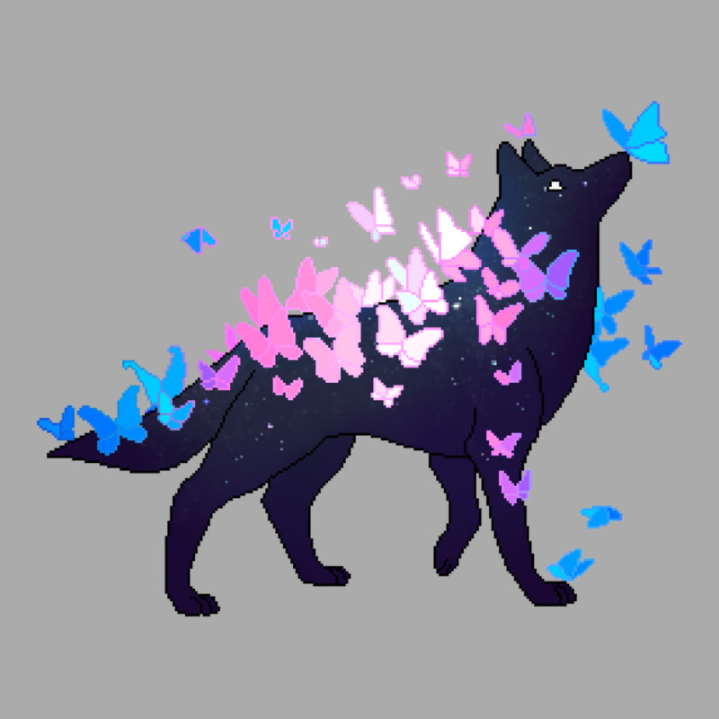 Transgender Pride Galaxy Wolf (requested) T-Shirt by muingalivera | Artistshot