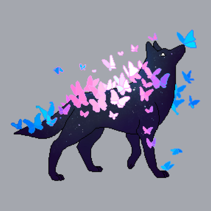 Transgender Pride Galaxy Wolf (requested) Long Sleeve Shirts by muingalivera | Artistshot