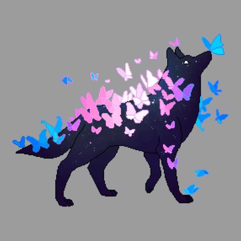 Transgender Pride Galaxy Wolf (requested) Classic T-shirt by muingalivera | Artistshot